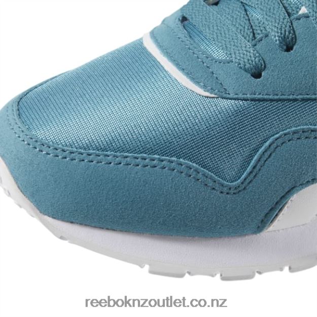 Turquoise/White 2B4626955 Classic Nylon Color Shoes Reebok