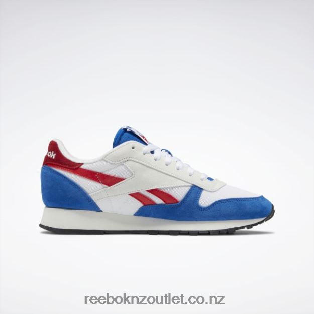 Vector Blue/Ftwr White/Vector Red 2B4626153 Classic Leather Make It Yours Shoes Reebok