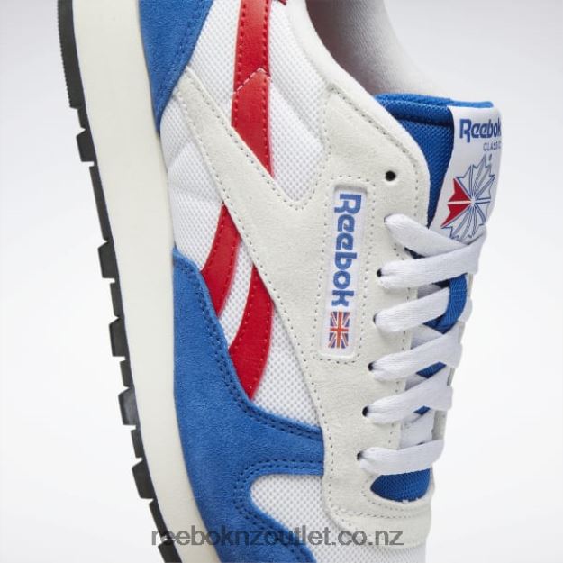Vector Blue/Ftwr White/Vector Red 2B4626153 Classic Leather Make It Yours Shoes Reebok