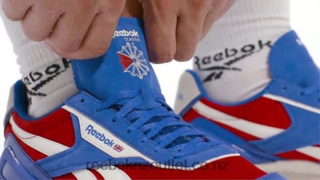 Vector Blue/Vector Red/Chalk 2B4626397 Classic Leather Legacy AZ Shoes Reebok