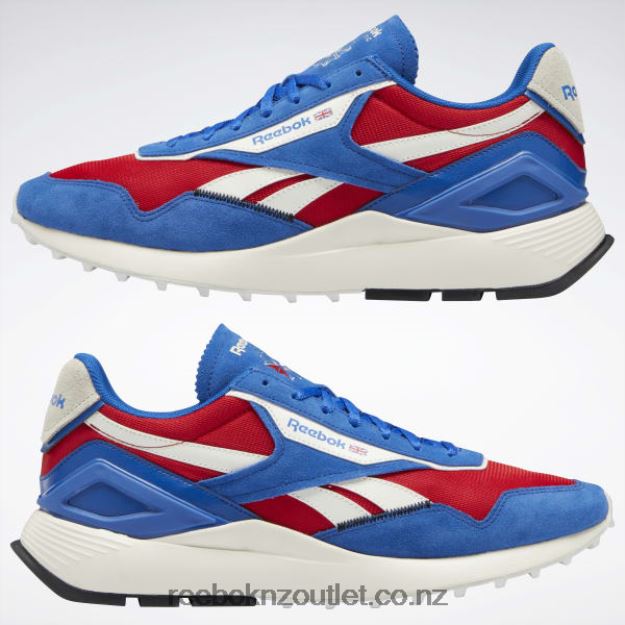Vector Blue/Vector Red/Chalk 2B4626397 Classic Leather Legacy AZ Shoes Reebok