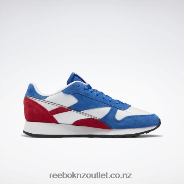 Vector Blue/Vector Red/Ftwr White 2B462688 Classic Leather Make It Yours Shoes Reebok