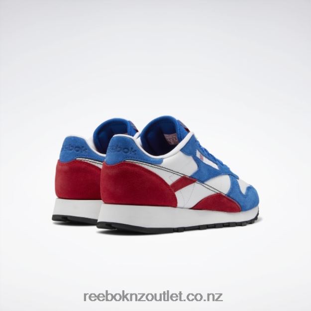 Vector Blue/Vector Red/Ftwr White 2B462688 Classic Leather Make It Yours Shoes Reebok