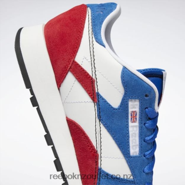 Vector Blue/Vector Red/Ftwr White 2B462688 Classic Leather Make It Yours Shoes Reebok