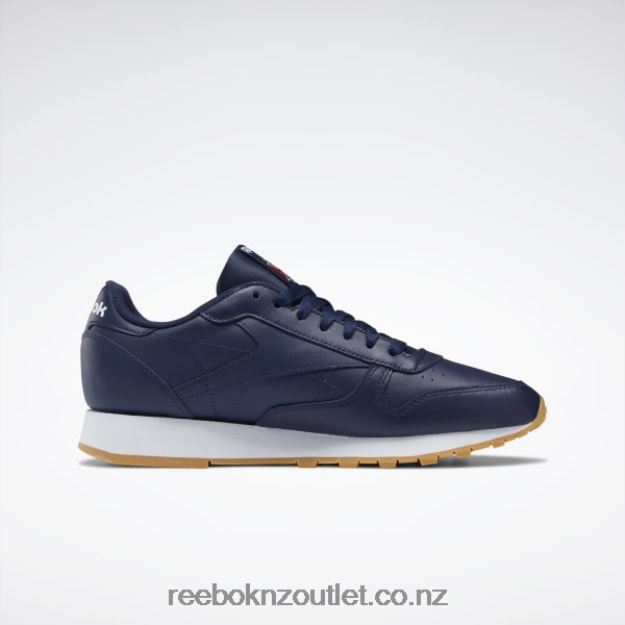 Vector Navy/Ftwr White/Reebok Rubber Gum-03 2B4626105 Classic Leather Shoes Reebok