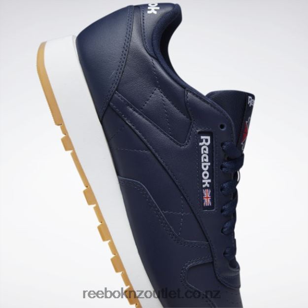 Vector Navy/Ftwr White/Reebok Rubber Gum-03 2B4626105 Classic Leather Shoes Reebok