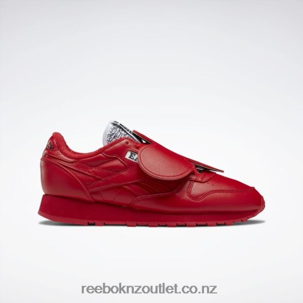 Vector Red/Core Black 2B4626486 Eames Classic Leather Shoes Reebok