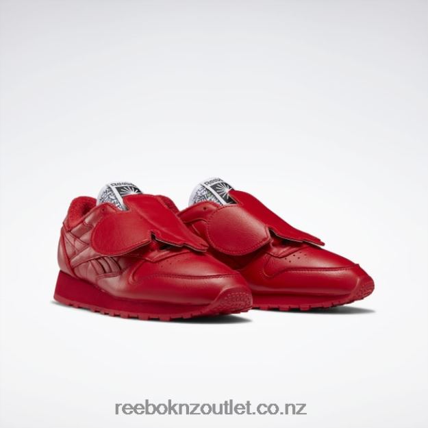 Vector Red/Core Black 2B4626486 Eames Classic Leather Shoes Reebok