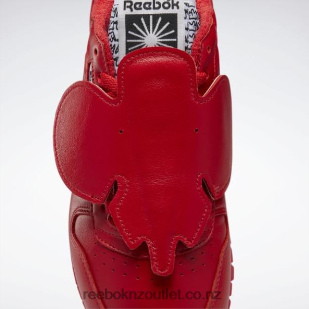 Vector Red/Core Black 2B4626486 Eames Classic Leather Shoes Reebok