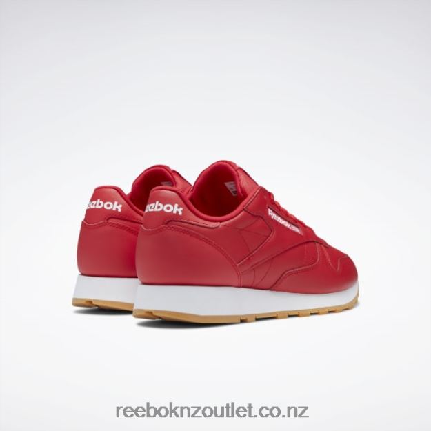 Vector Red/Ftwr White/Reebok Rubber Gum-03 2B4626126 Classic Leather Shoes Reebok