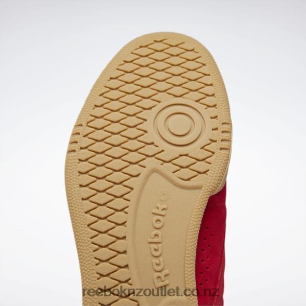 Vector Red/Glen Green/Reebok Rubber Gum-04 2B4626463 Club C 85 Grounds Shoes Reebok