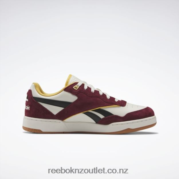 Vintage Chalk S23-R/Classic Burgundy/Core Black 2B4626143 BB 4000 II Basketball Shoes Reebok