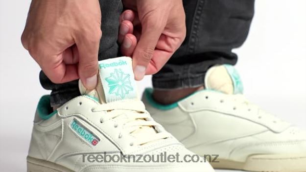 Vintage Chalk S23-R/Paper White/Classic Teal 2B462673 Club C 85 Vintage Shoes Reebok