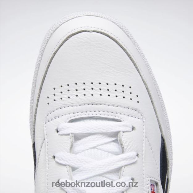 White/Black 2B4626147 Club C Revenge Men\'s Shoes Reebok