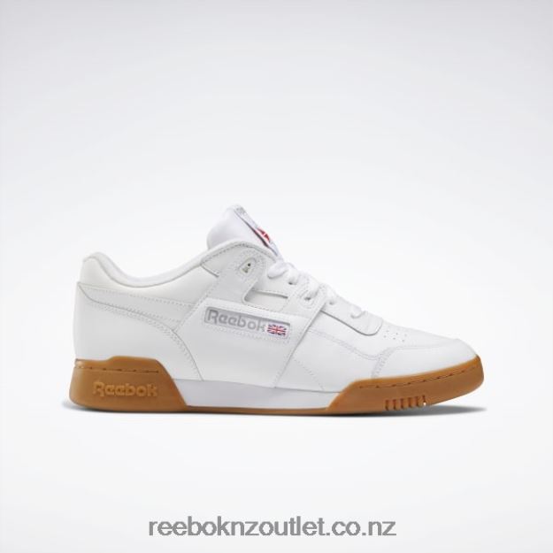 White/Carbon/Classic Red/Reebok Royal 2B462666 Workout Plus Shoes Reebok