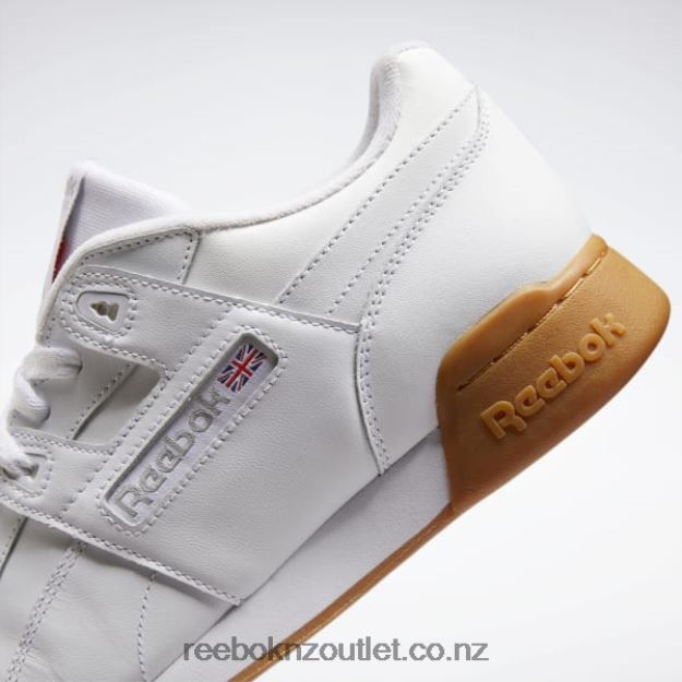 White/Carbon/Classic Red/Reebok Royal 2B462666 Workout Plus Shoes Reebok
