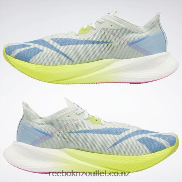 Opal Glow/Acid Yellow/Essential Blue 2B4626304 Floatride Energy X Running Shoes Reebok