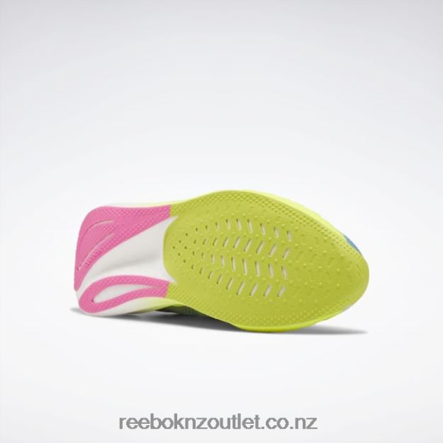 Opal Glow/Acid Yellow/Essential Blue 2B4626304 Floatride Energy X Running Shoes Reebok