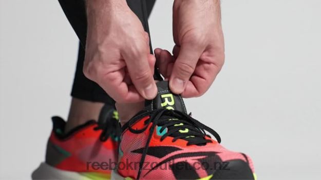 Orange Flare/Infused Lilac/Acid Yellow 2B4626271 Floatride Energy X Running Shoes Reebok