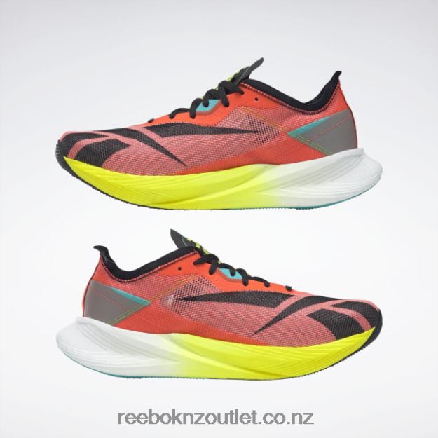 Orange Flare/Infused Lilac/Acid Yellow 2B4626271 Floatride Energy X Running Shoes Reebok