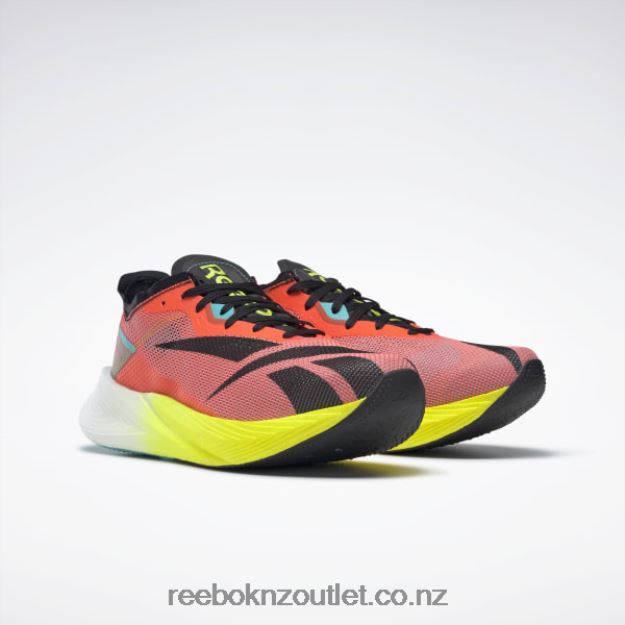 Orange Flare/Infused Lilac/Acid Yellow 2B4626271 Floatride Energy X Running Shoes Reebok