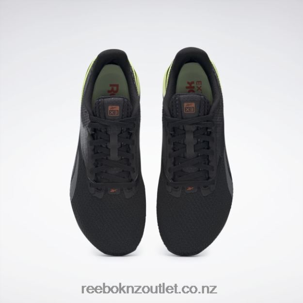 Core Black/Energy Glow/Smash Orange S23-R 2B462635 Nano X3 Shoes Reebok