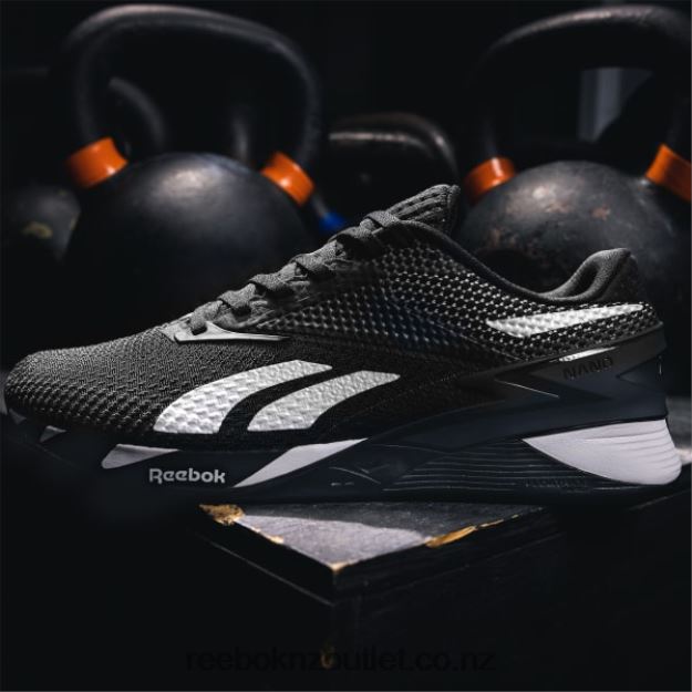 Core Black/Ftwr White/Smash Orange S23-R 2B462628 Nano X3 Shoes Reebok