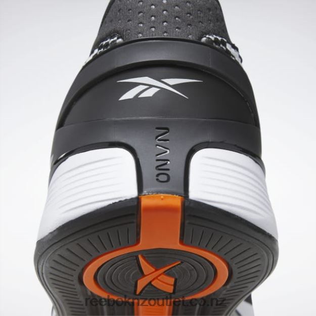 Core Black/Ftwr White/Smash Orange S23-R 2B462628 Nano X3 Shoes Reebok