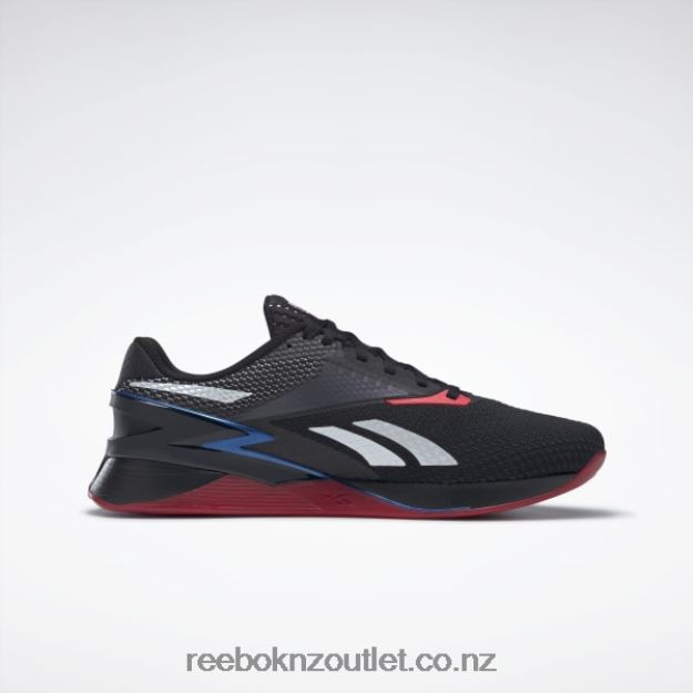 Core Black/Ftwr White/Vector Blue 2B462638 Nano X3 Shoes Reebok
