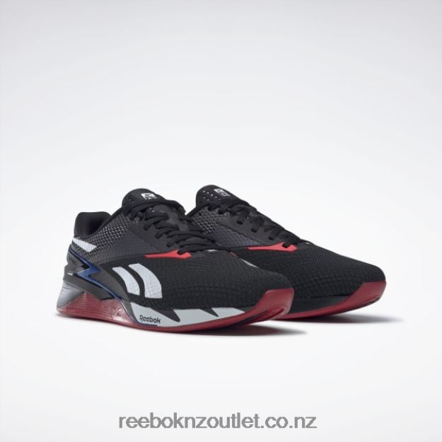 Core Black/Ftwr White/Vector Blue 2B462638 Nano X3 Shoes Reebok