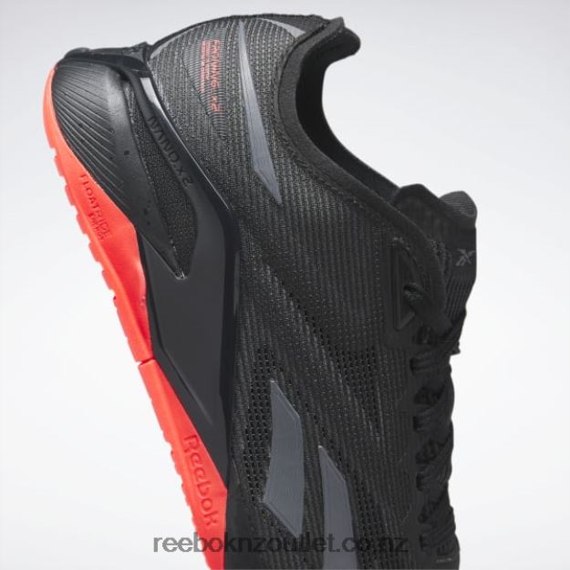 Core Black/Pure Grey 8/Neon Cherry 2B4626119 Nano X2 Froning Training Shoes Reebok