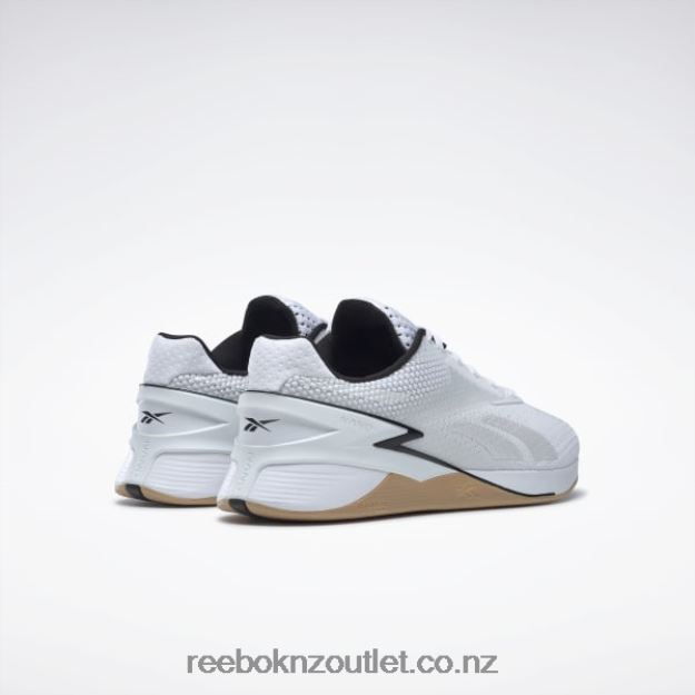 Ftwr White/Core Black/Reebok Rubber Gum-01 2B462651 Nano X3 Shoes Reebok