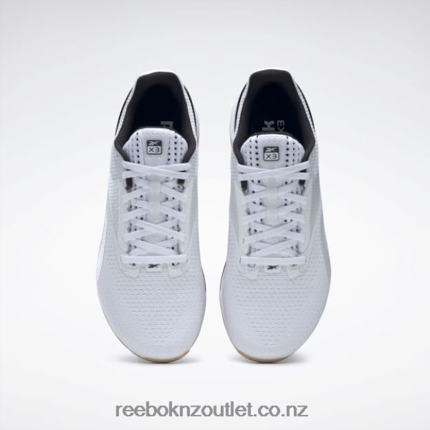 Ftwr White/Core Black/Reebok Rubber Gum-01 2B462651 Nano X3 Shoes Reebok