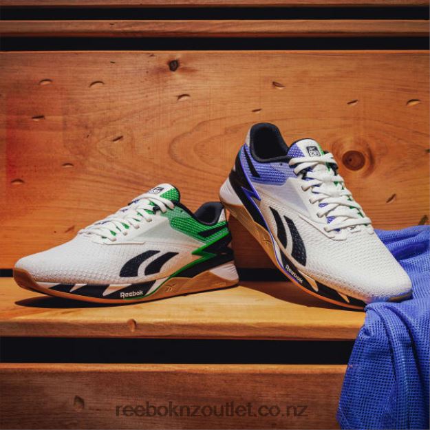 Ftwr White/Glen Green/Vector Blue 2B462623 Nano X3 Shoes Reebok