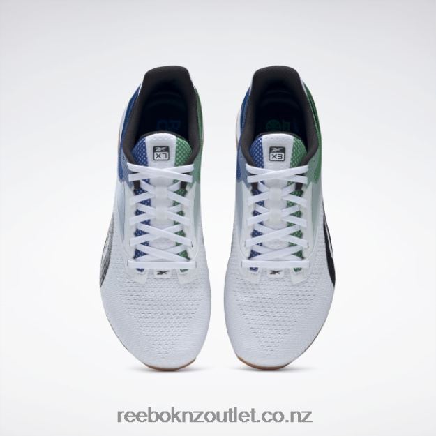 Ftwr White/Glen Green/Vector Blue 2B462623 Nano X3 Shoes Reebok