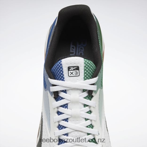 Ftwr White/Glen Green/Vector Blue 2B462623 Nano X3 Shoes Reebok