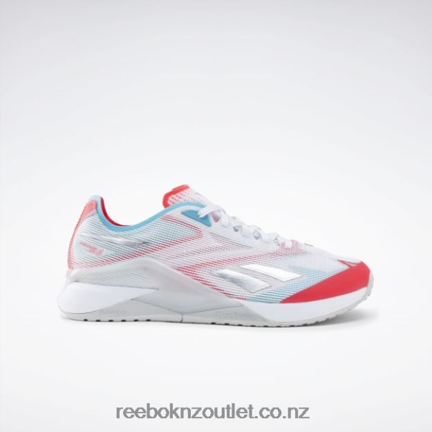 Ftwr White/Neon Blue/Neon Cherry 2B4626207 Nano X2 Froning Training Shoes Reebok