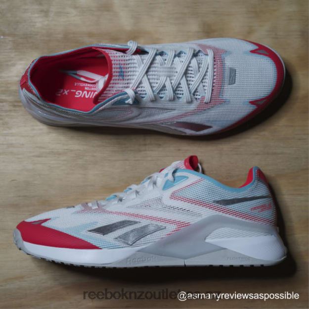 Ftwr White/Neon Blue/Neon Cherry 2B4626207 Nano X2 Froning Training Shoes Reebok