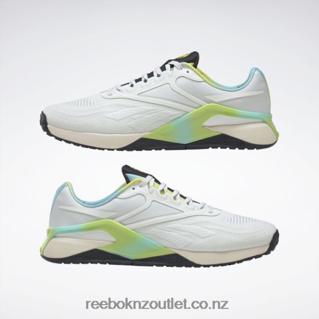 Opal Glow/Luminous Lime/Digital Glow 2B4626128 Smiley Nano X2 Men\'s Training Shoes Reebok