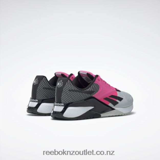 Pure Grey 2/Atomic Pink/Core Black 2B4626138 Nano 6000 Training Shoes Reebok