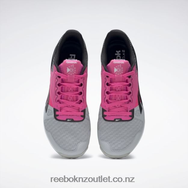 Pure Grey 2/Atomic Pink/Core Black 2B4626138 Nano 6000 Training Shoes Reebok