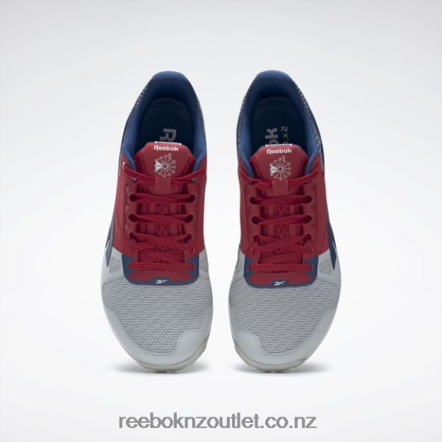 Pure Grey 2/Flash Red/Batik Blue 2B4626169 Nano 6000 Training Shoes Reebok
