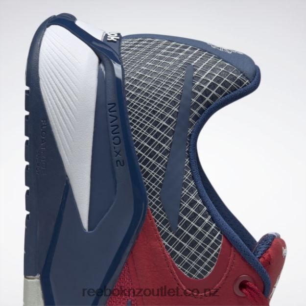 Pure Grey 2/Flash Red/Batik Blue 2B4626169 Nano 6000 Training Shoes Reebok