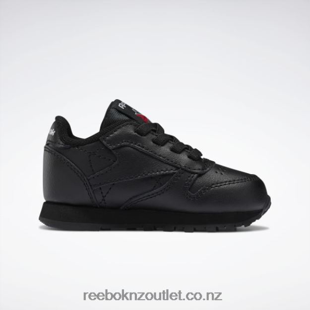 Core Black 2B46261393 Classic Leather Shoes - Toddler Reebok Kids