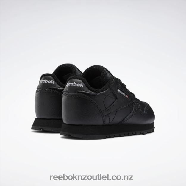 Core Black 2B46261393 Classic Leather Shoes - Toddler Reebok Kids