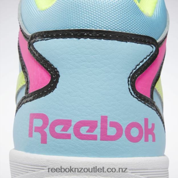 Digital Blue/Atomic Pink/Acid Yellow 2B46261370 BB4500 Court Shoes - Preschool Reebok Kids