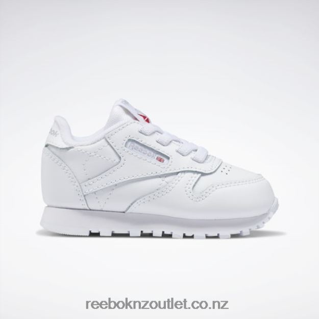 Ftwr White 2B46261376 Classic Leather Shoes - Toddler Reebok Kids