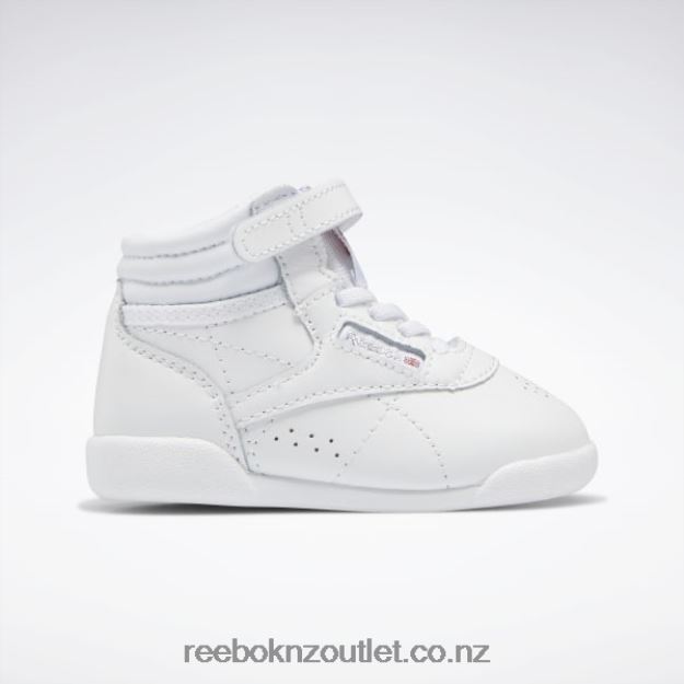 Ftwr White 2B46261396 Freestyle Hi Shoes - Toddler Reebok Kids