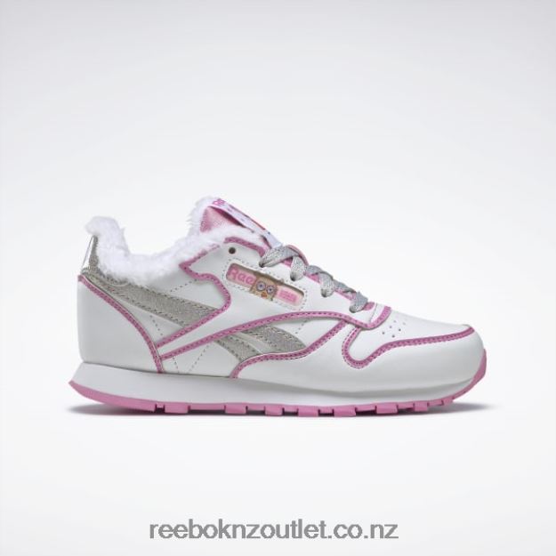 Ftwr White/Icono Pink 2B46261443 Peppa Pig Classic Leather Shoes - Preschool Reebok Kids