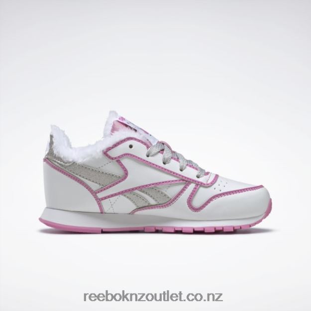 Ftwr White/Icono Pink 2B46261443 Peppa Pig Classic Leather Shoes - Preschool Reebok Kids